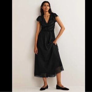 sachin and babi light blue dress BODEN Una Linen Embroidered Dress